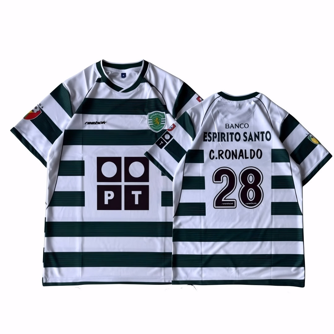 Sporting CP Club Ronaldo Jersey-2002-03{Embroidery}