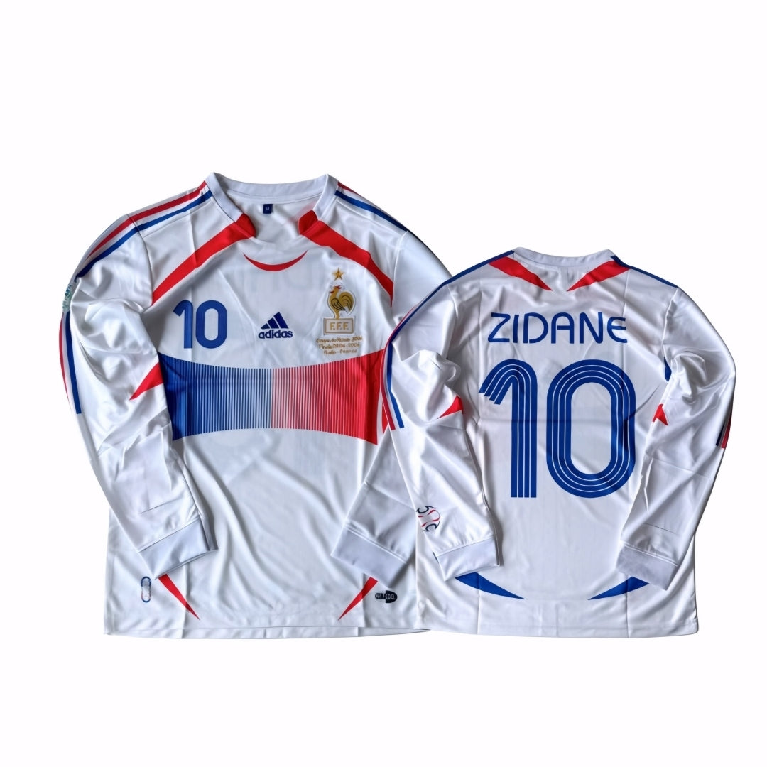 France 2006 Away Full Sleeve Jersey