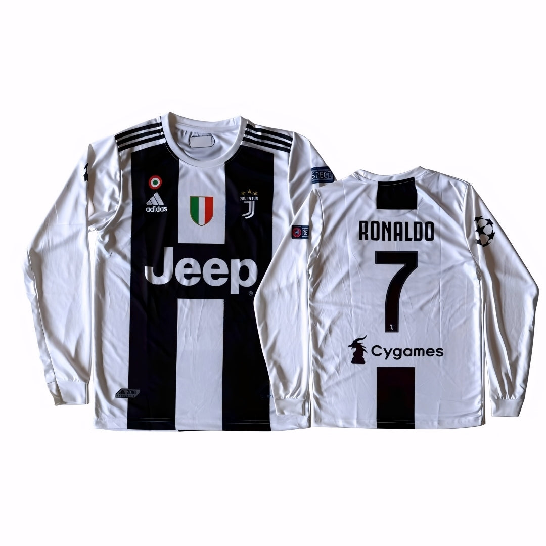 Juventus 2018/19 Home Full Sleeve Jersey