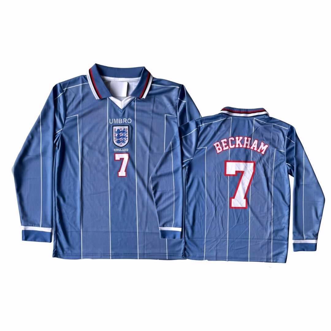 England Beckham Away-1997/97 Full Sleeve Jersey