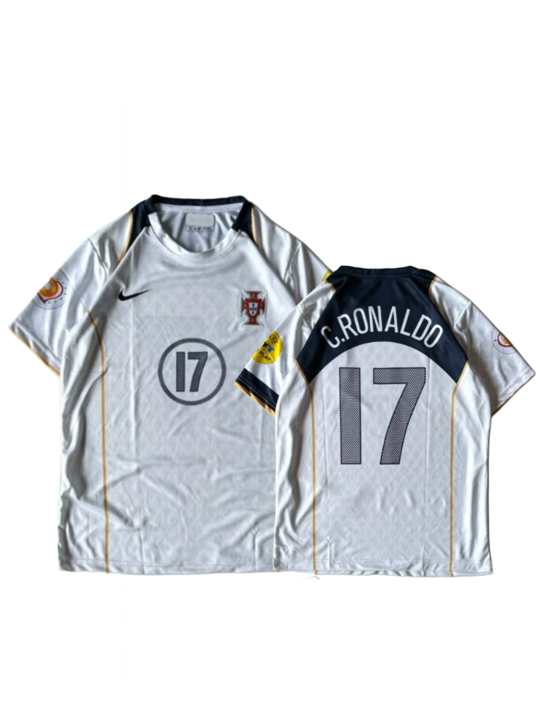 Portugal 2004 Away Retro Jersey