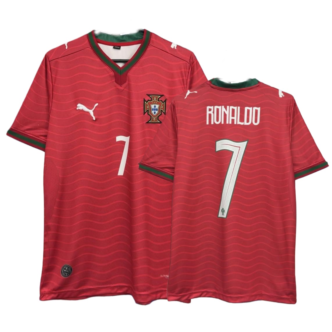 Portugal Ronaldo Jersey{Embroidery}